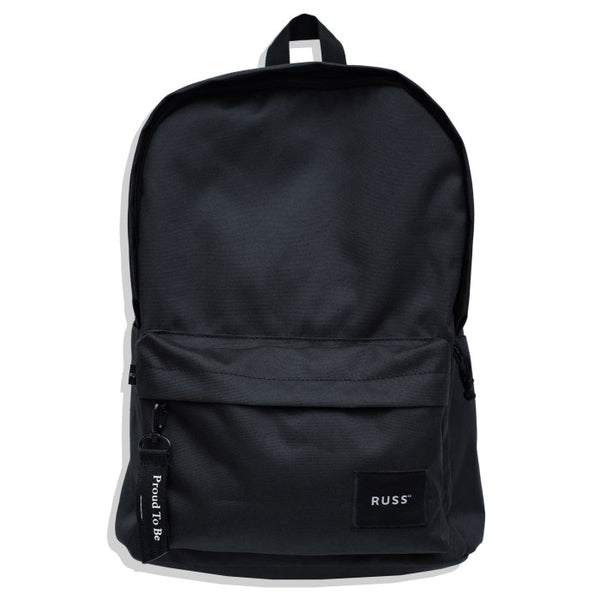 Russ & Co. Tas Ransel Geek School Black Backpack