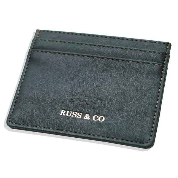 Russ & Co. Dompet Gobin Dark Green Card Wallet
