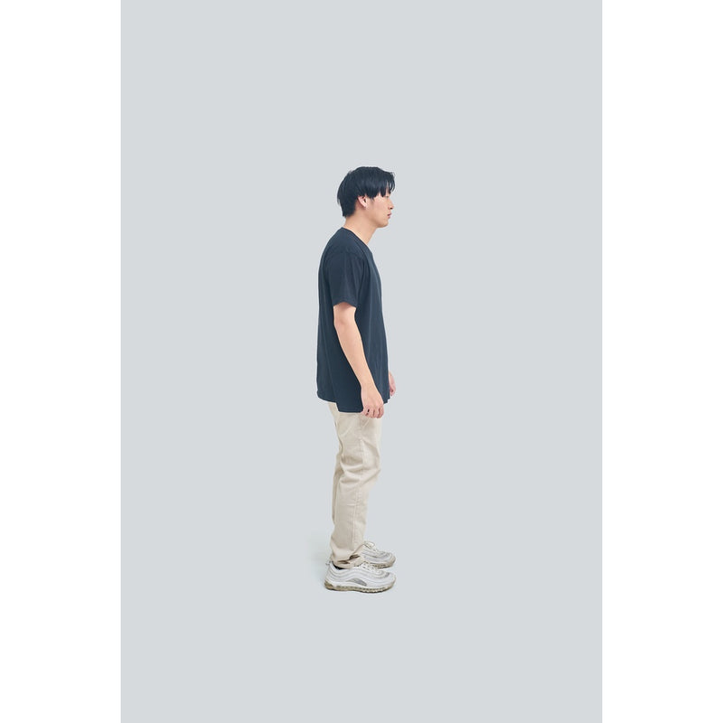 Russ Tshirt Kaos Pria Straighfor SS Black