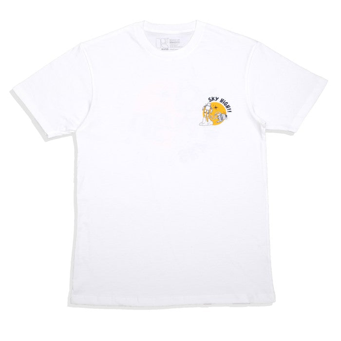 Russ Tshirt Sky High White