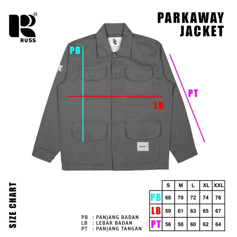 Russ Jacket Parkaway Navy
