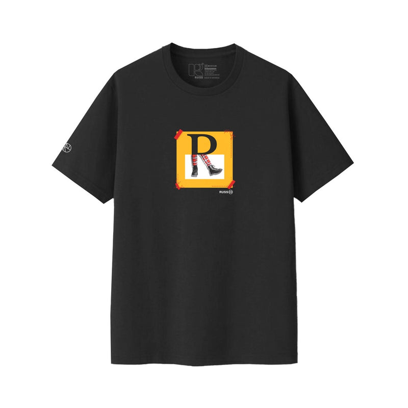 Russ Tshirt Kaos Pria Lets Black