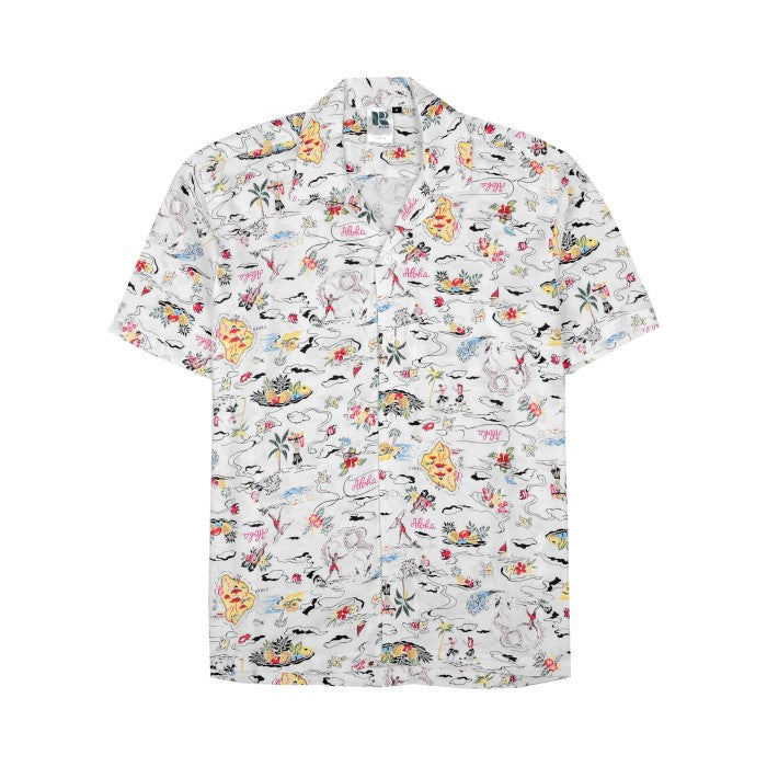 Russ Shirt Aloha White