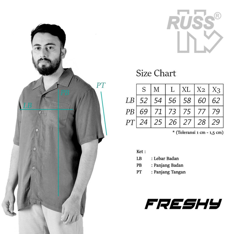 Russ X Heavenlight Men Freshy Brown
