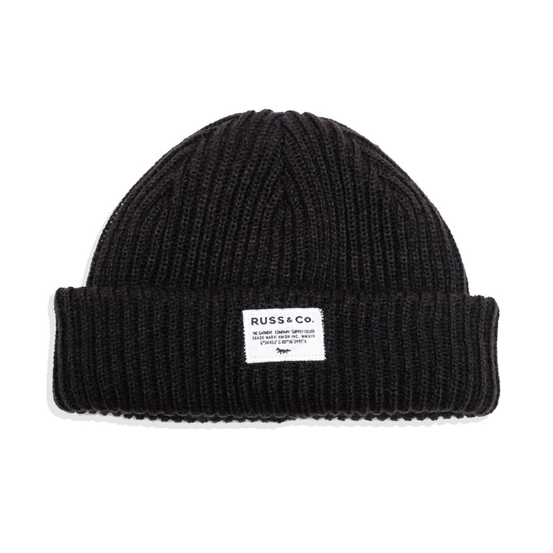 Russ Hat Beanie Syndrome Beanie Black