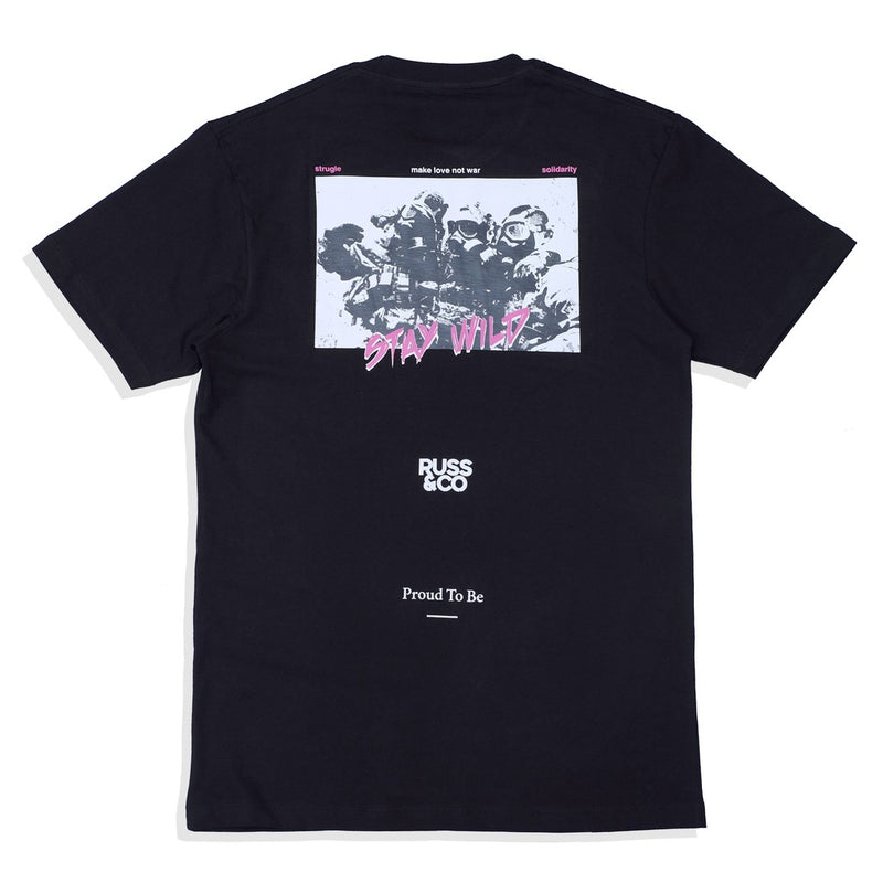 Kaos Russ Bercinta Hitam