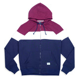 Russ Sweater Hoodie Zipper 3 Col Zip Combo