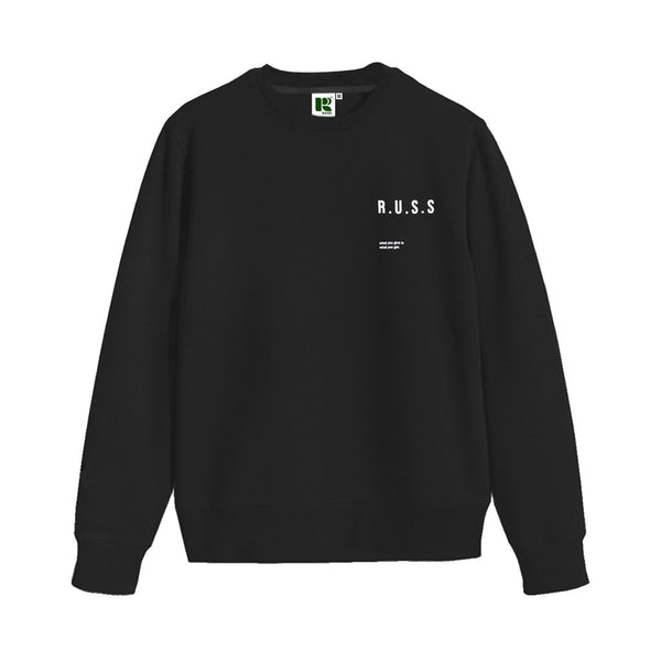 Russ Sweater Crewneck Give Rose