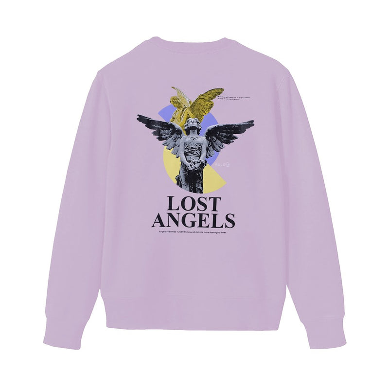 Russ Sweater Crewneck Lost Angels Purple Lilac