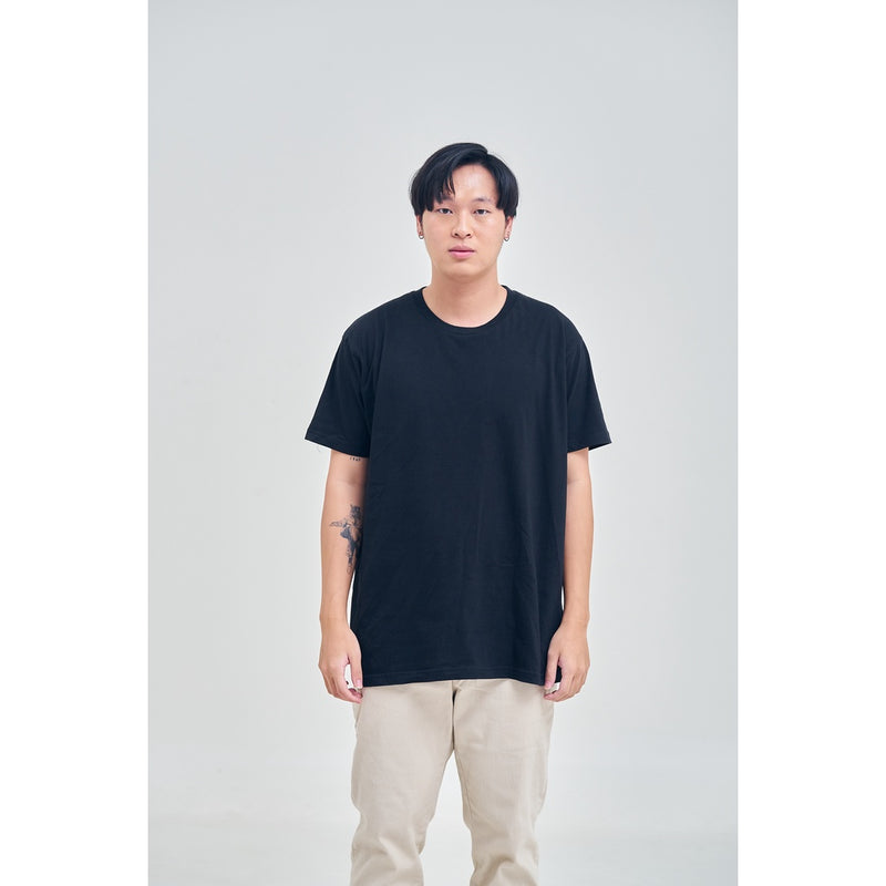 Russ Tshirt Kaos Pria Straighfor SS Black