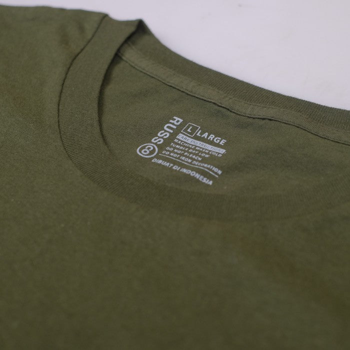 Russ Tshirt Straighfor SS Olive