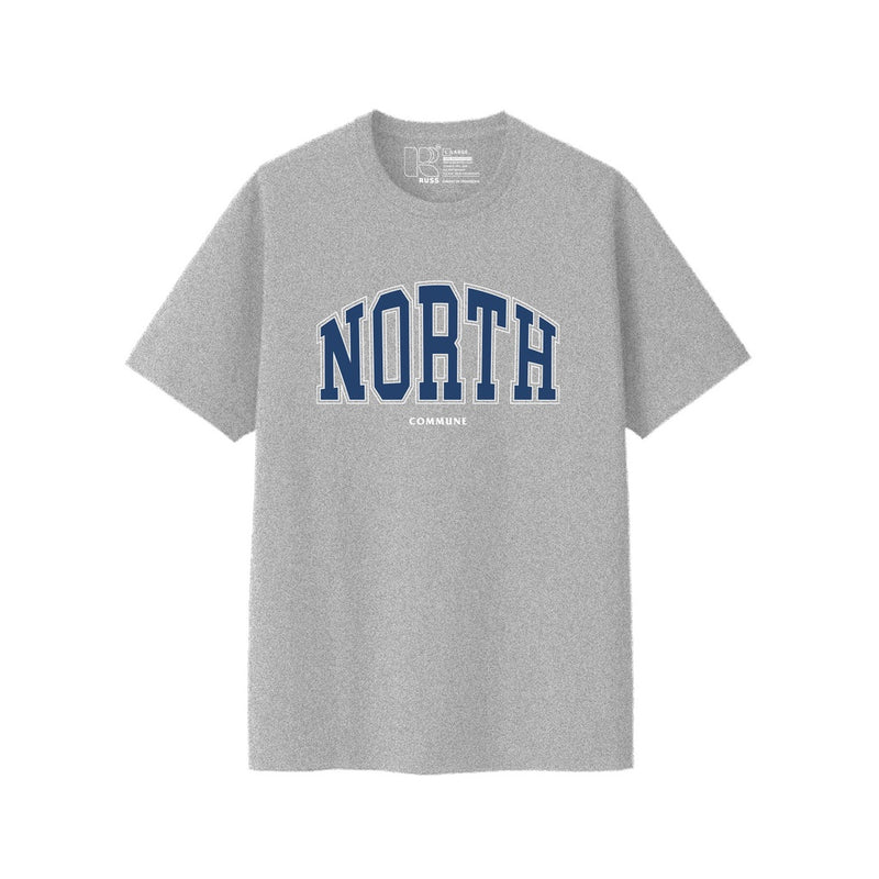 Russ Tshirt Kaos Pria Northtee Grey Misty