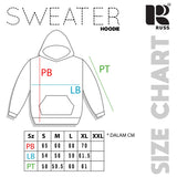 Russ Sweater Hoodie Fury Green