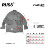 Russ Boardshort Rown Dark Grey