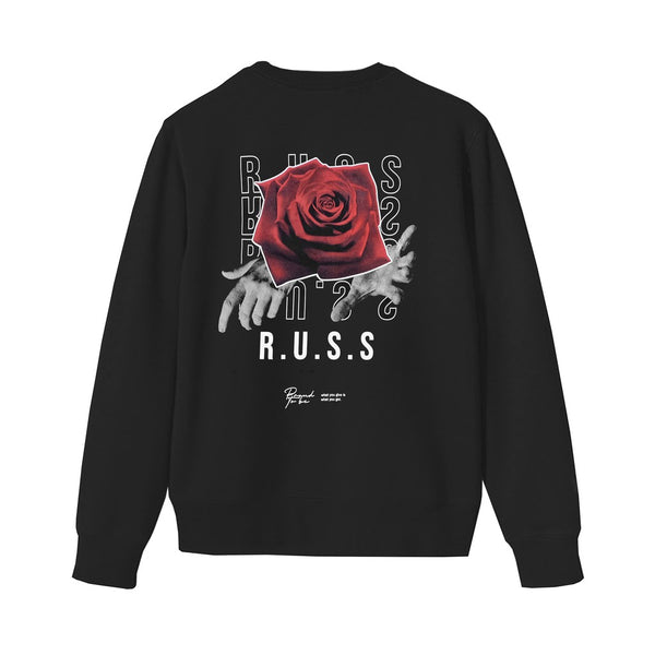 Russ Sweater Crewneck Give Rose