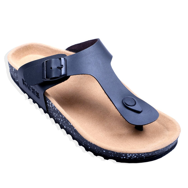 Russ Sandal Brokers Black