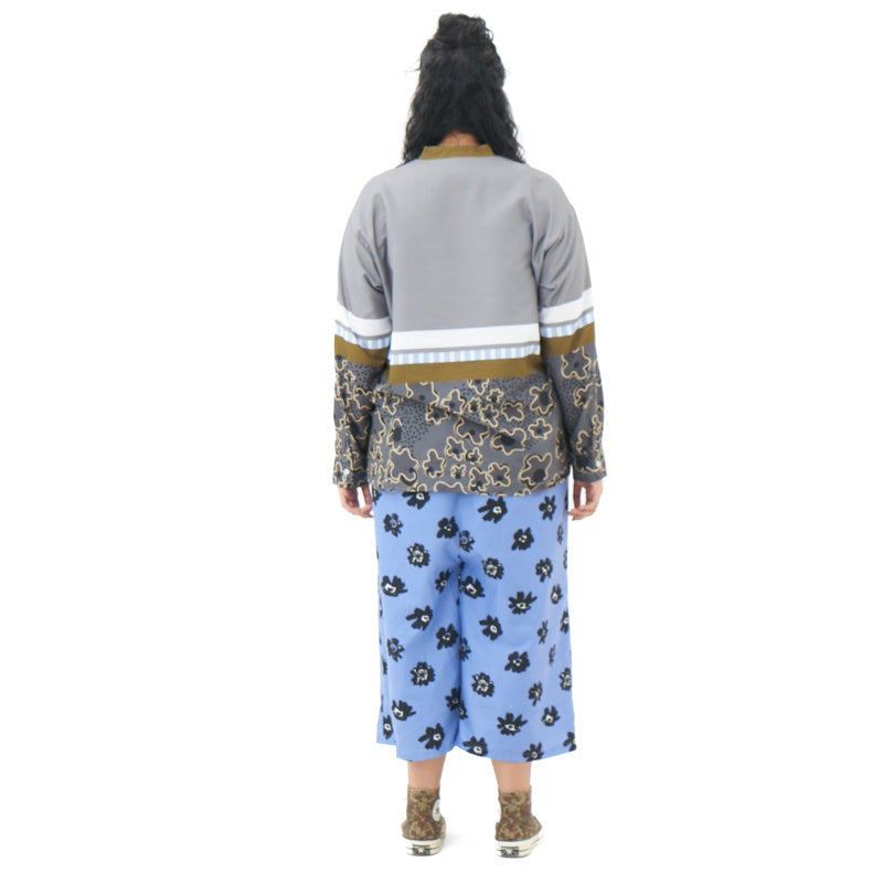 RTW X RUSS AMOEBA STRIPES FEMALE GREY