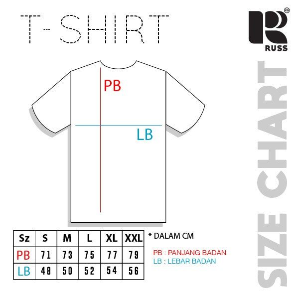 Russ Tshirt Dont Look New White
