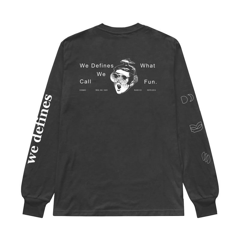 Russ x Cosmic  Kaos Pria Reality Black