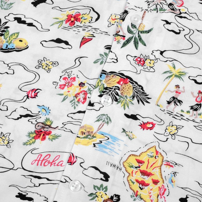 Russ Shirt Aloha White