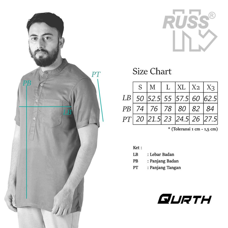 Russ X Heavenlight Men Koko Shirt Qurth Green