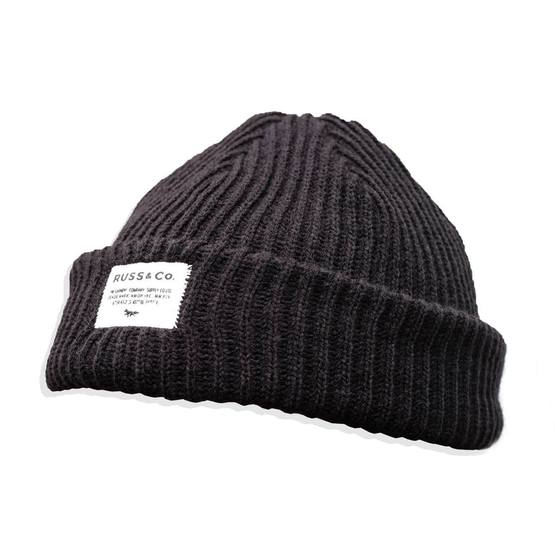 Russ Hat Beanie Syndrome Beanie Black
