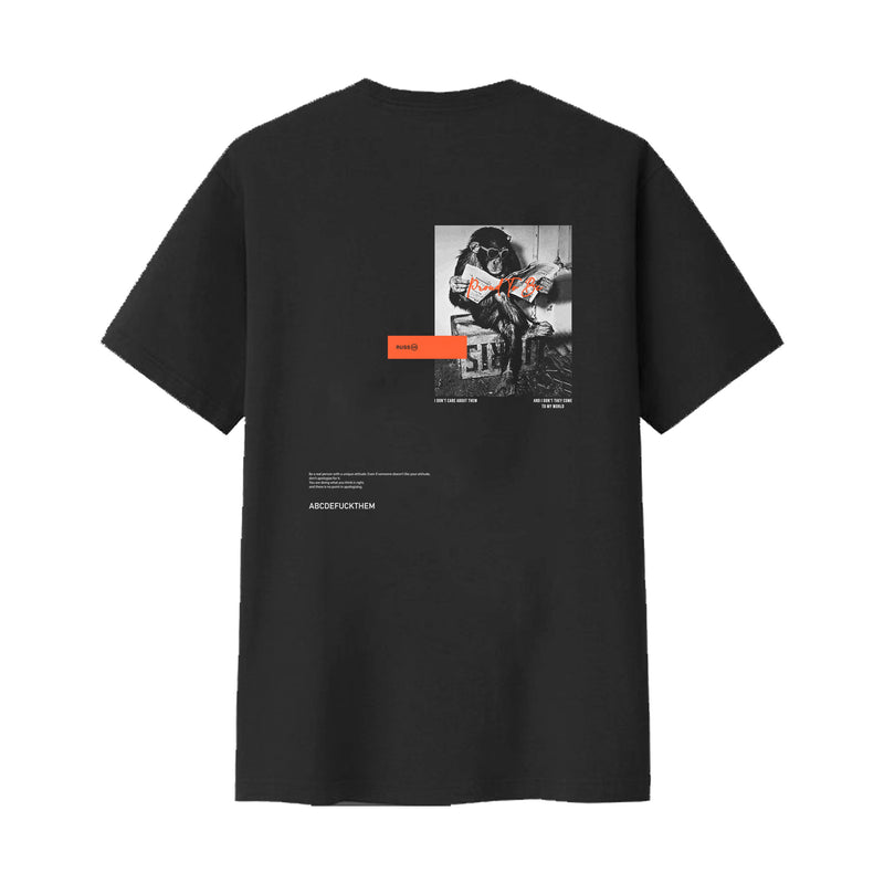 Russ Tshirt ABCD Black