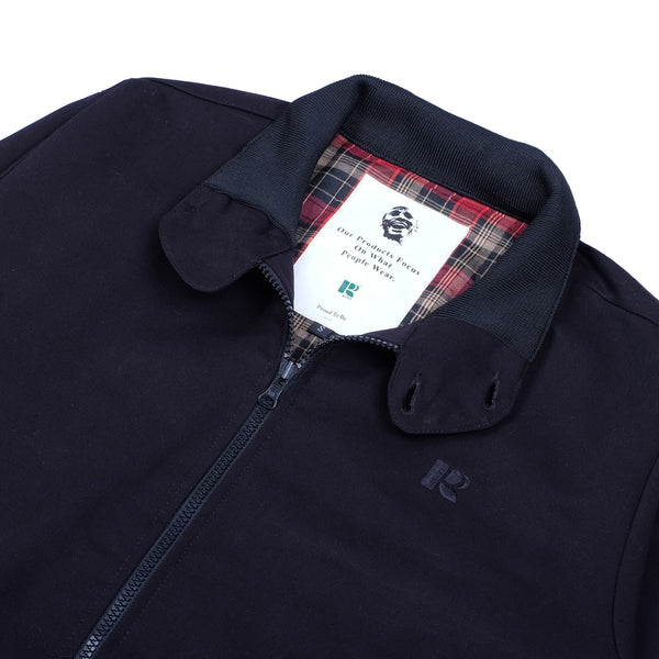 BRITISH BLACK HARRINGTON