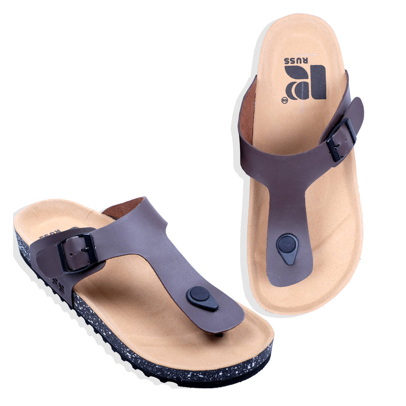 BROKERS BROWN SANDAL