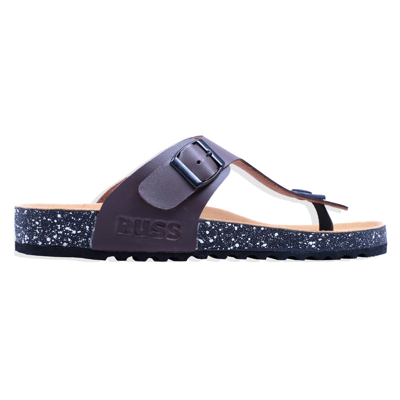 BROKERS BROWN SANDAL