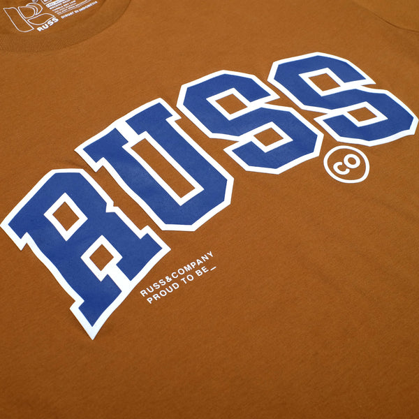 BLOCKING CAMEL T-SHIRT