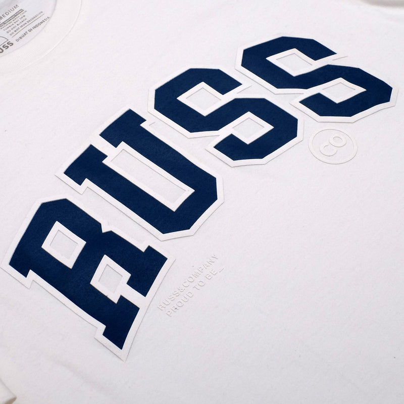 BLOCKING WHITE T-SHIRT