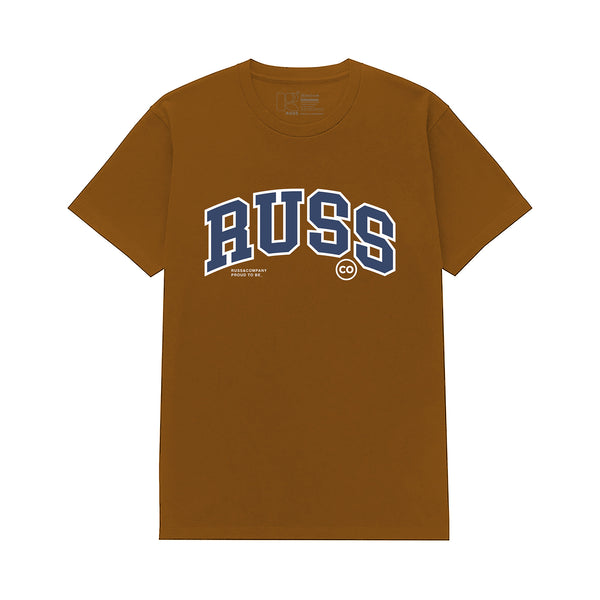 BLOCKING CAMEL T-SHIRT