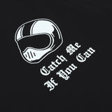 T-SHIRT LONGSLEEVE HITAM CATCH ME 