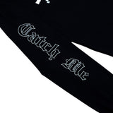 T-SHIRT LONGSLEEVE HITAM CATCH ME 