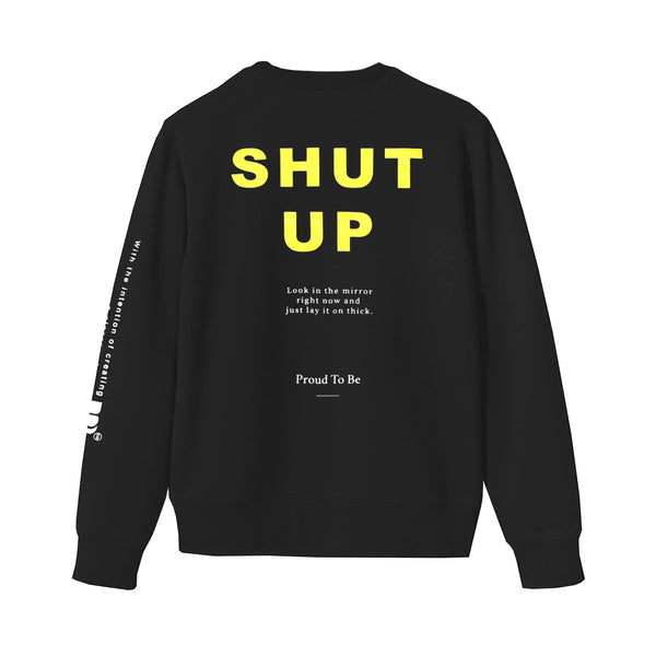 Russ Sweater Crewneck Dont Blame New  Black