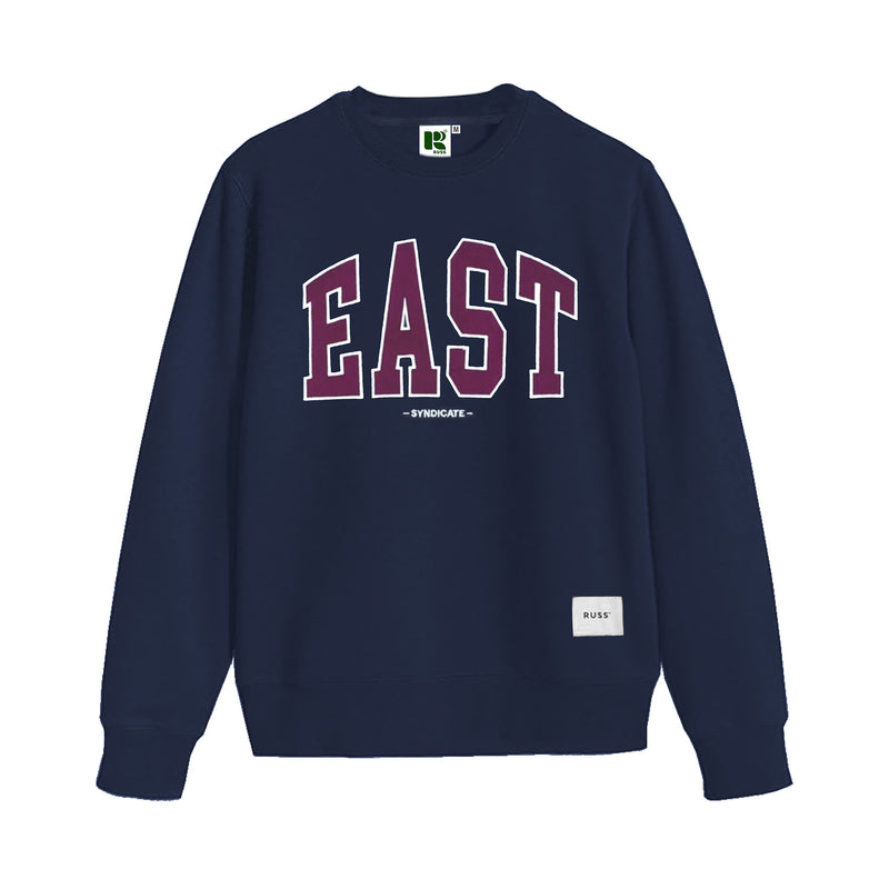 EAST NAVY CREWNECK