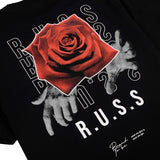 Russ Tshirt Give Rose Black