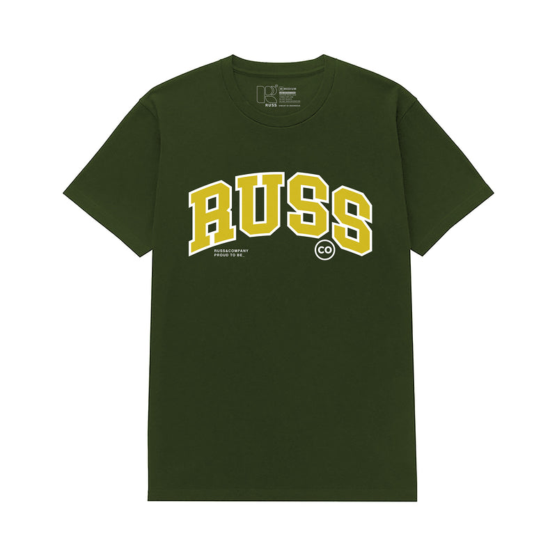 BLOCKING GREEN T-SHIRT