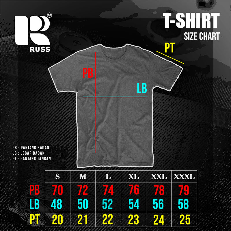 Russ Tshirt Mythology Black
