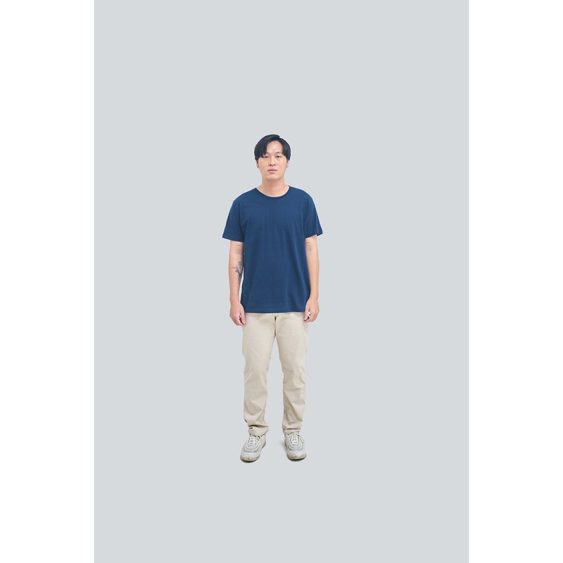 Russ Tshirt Kaos Pria Straighfor SS Navy