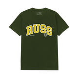 Russ Tshirt Blocking Green