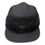 Russ Hat Indigo Fivepanel Black
