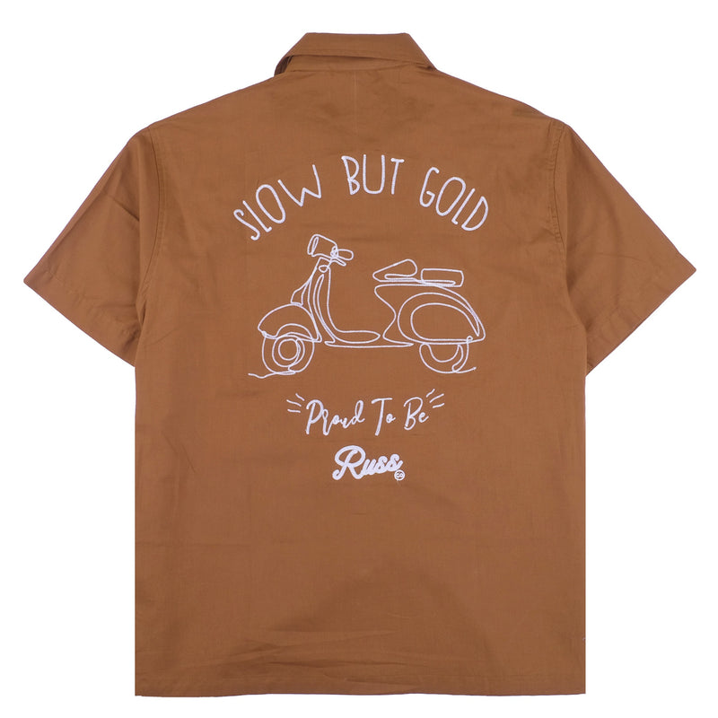 Russ Shirt Slow Gold