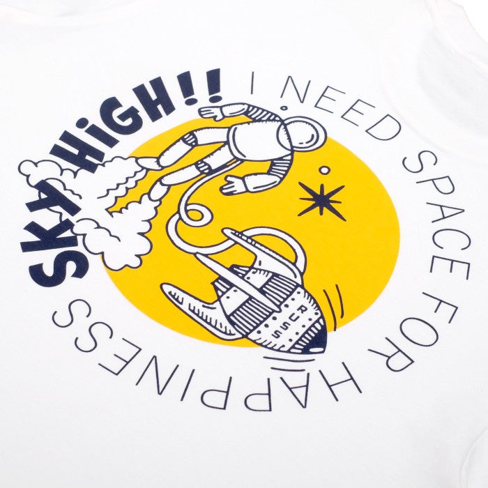 Russ Tshirt Sky High White