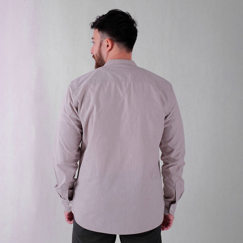 Russ Koko Shirt Filafil Silk Brown
