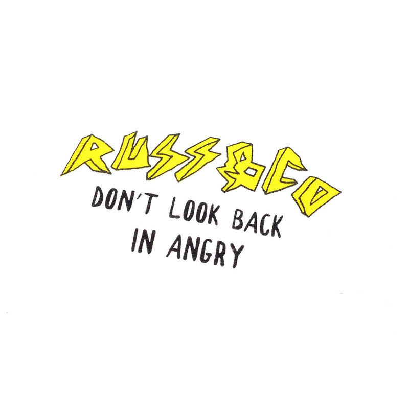Russ Tshirt Dont Look New White
