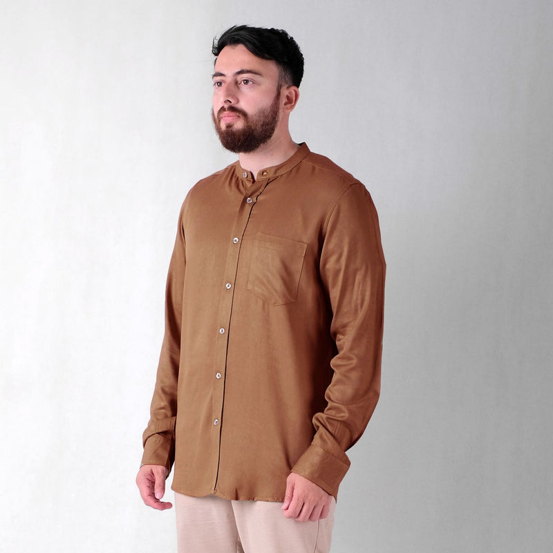 Russ Tajh Shirt Brown
