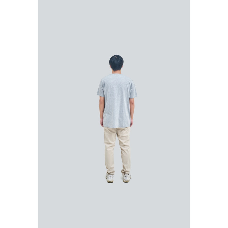 Russ Tshirt Kaos Pria Straighfor SS Grey