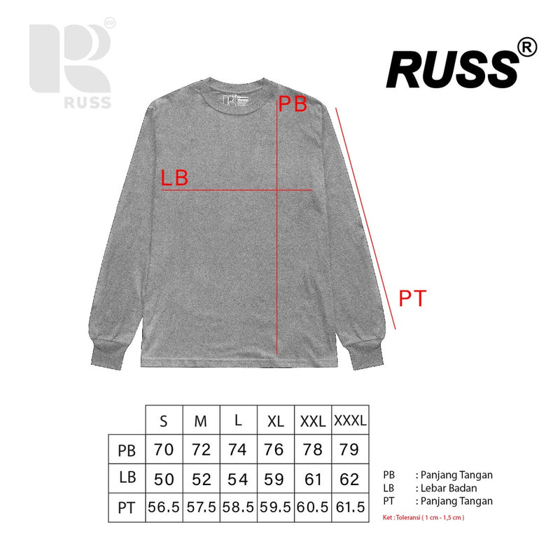 Russ Tshirt Short Sleeve Bigstripe Black